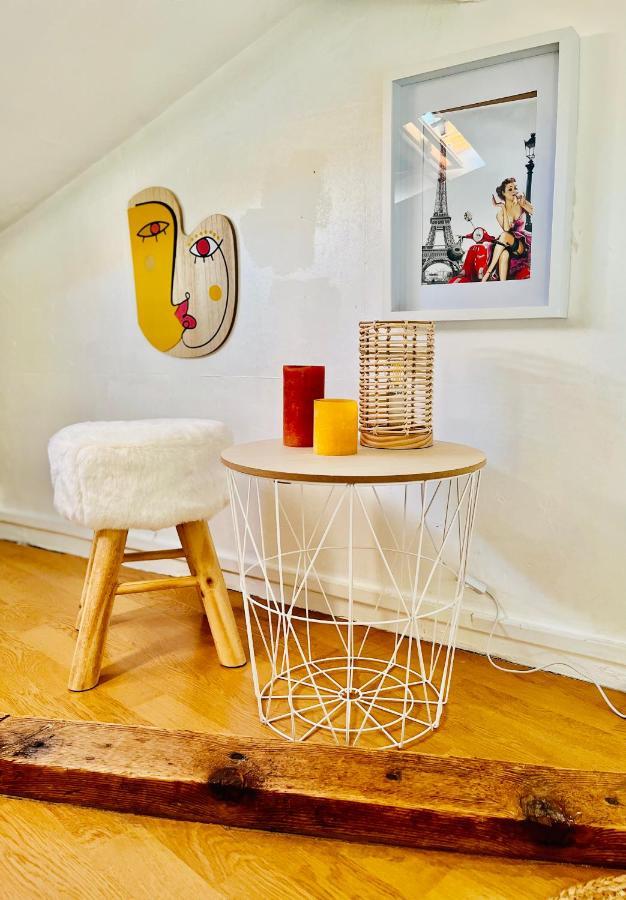 Ferienwohnung Parc Buttes Chaumont - Studio Mezzanine Paris Exterior foto